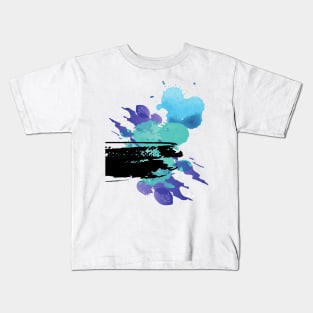 Paint splatter art Kids T-Shirt